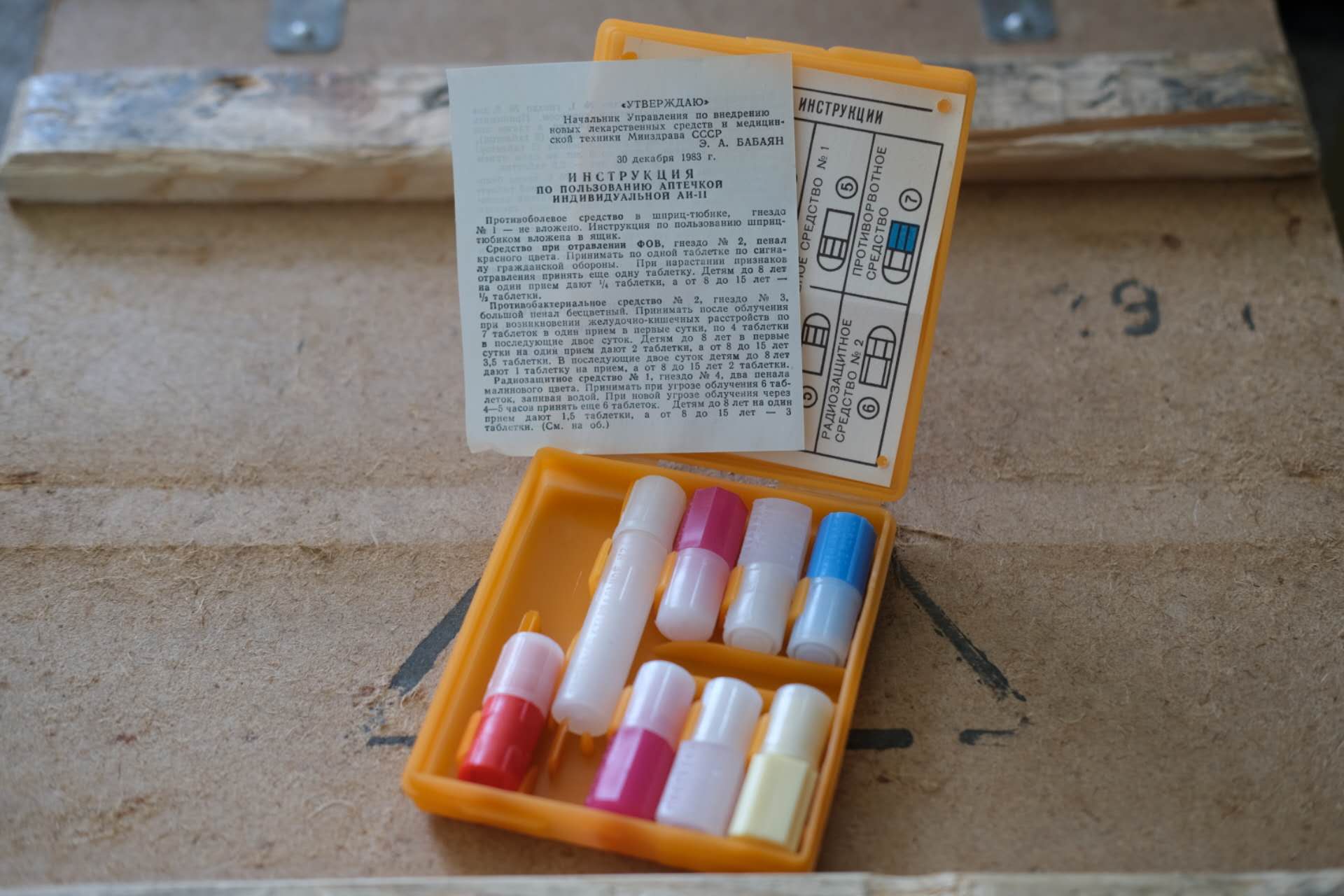 Original AI-2 USSR First-Aid Kit